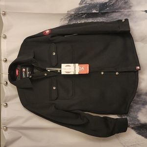 Canada Gear Men's Quilted Thermal button up coat